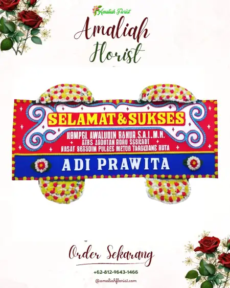 Papan Bunga Ucapan Selamat Garden Party Tangerang